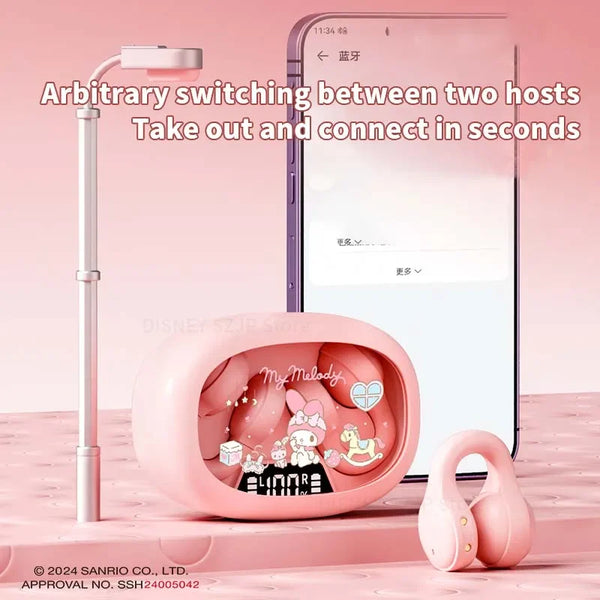 ClipMate Stereo Bluetooth EarClip Earbuds